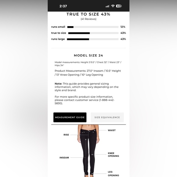 AGOLDE Nico High-Waisted Fitted Jeans Size 24 in Black - Picture 11 of 14